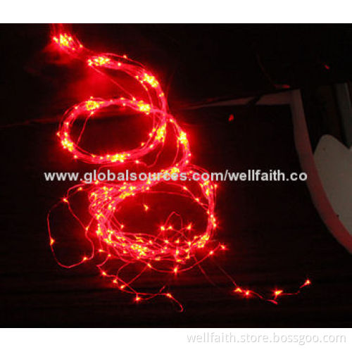 Copper Wire LED Rain Drop Christmas Lights with 36V Voltage